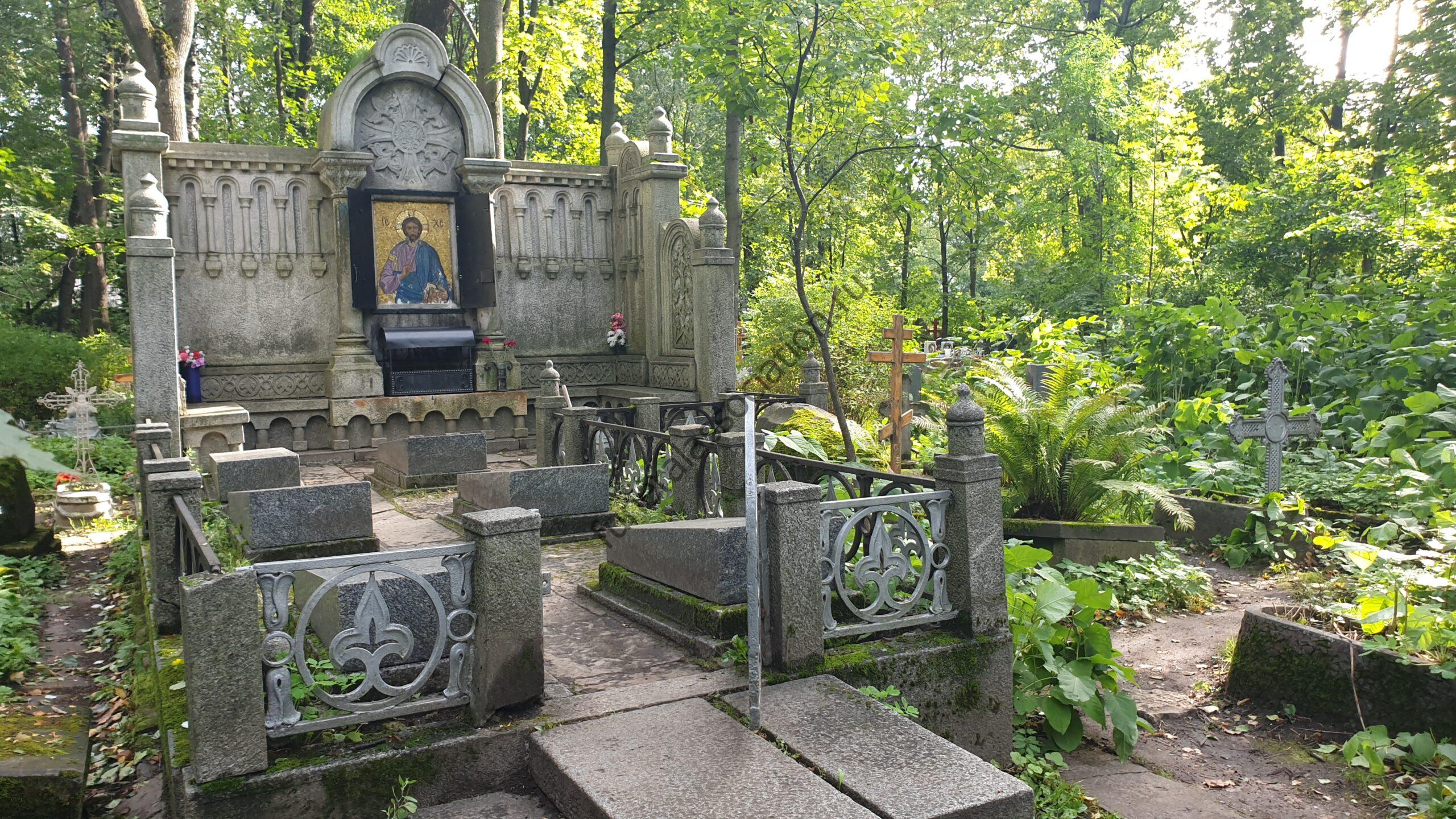 Карта смоленского кладбища