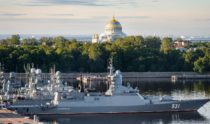 18 мая в Петербурге отметили Юбилей Балтийского флота